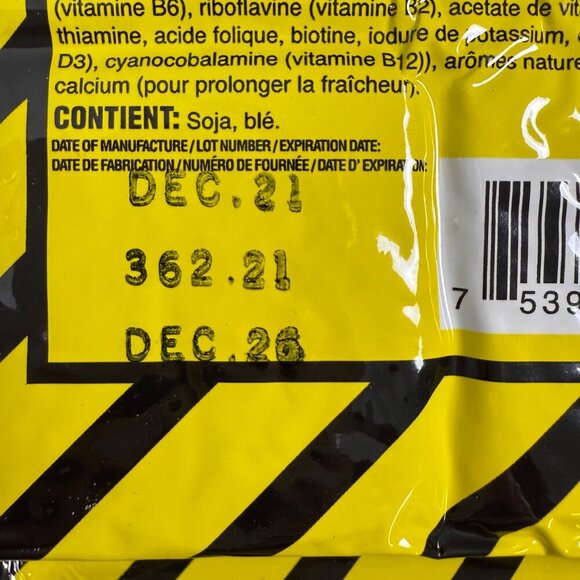 3 Day Food Bar Supply Emergency SurvivalFood Rations Mayday 2400 Calorie Pack - Picture 5 of 6